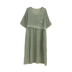 Lea &amp; Luc Khaki Kjole - One Size