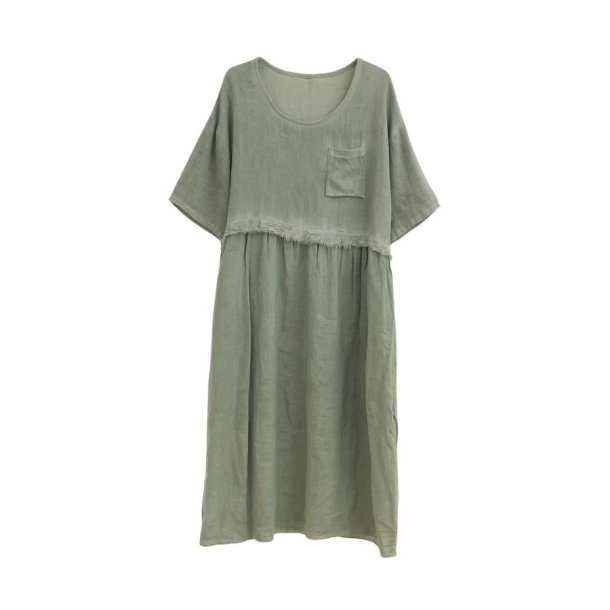 Lea &amp; Luc Khaki Kjole - One Size