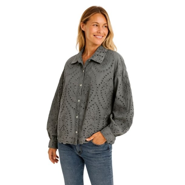 Lea &amp; Luc Khaki Skjorte - One Size