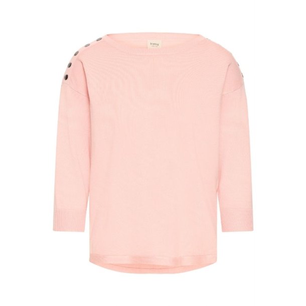 Fransa  Lyserd bluse med knapdetaljer