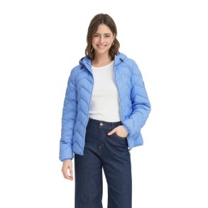 Lysebl� overgangsjakke med h�tte fra Fransa model 20609336