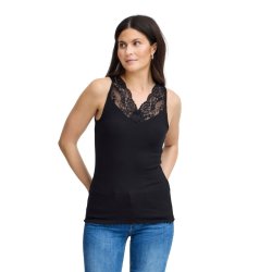 Fransa Frhizamond Top - Sort