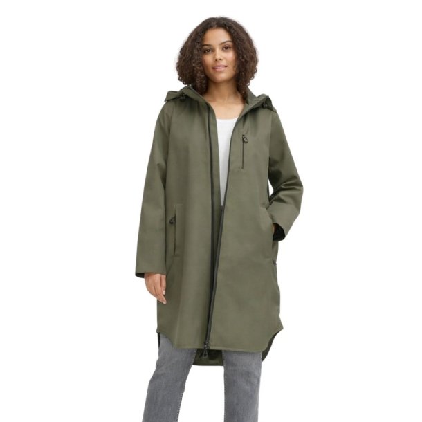 Olivengr�n regnfrakke fra Fransa model 20615226