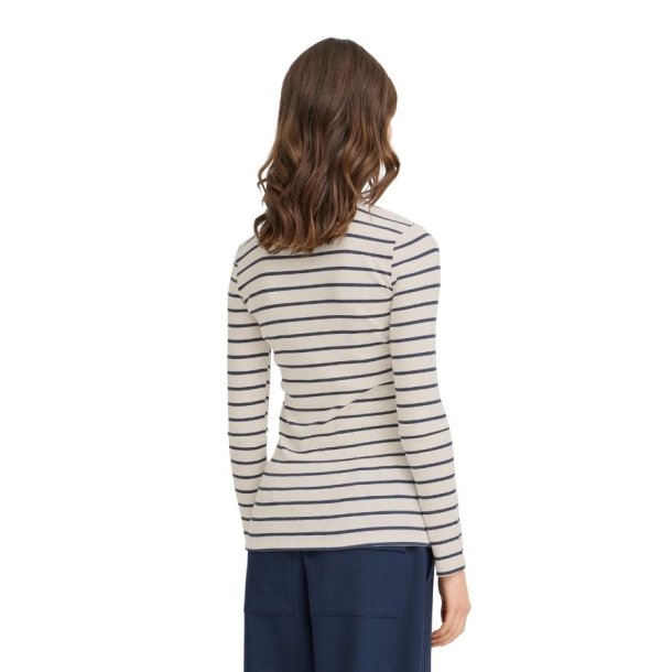 Fransa Frhizamond stribet bluse navy