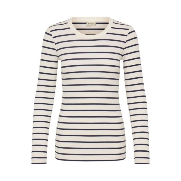 Fransa Frhizamond stribet bluse navy