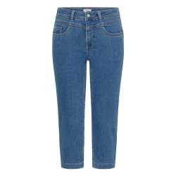 Fransa capri denim bukser bl�