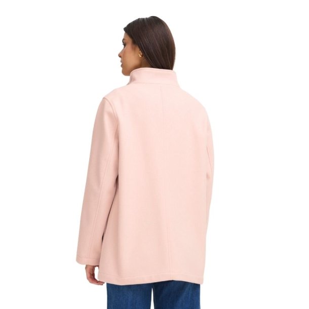 Fransa lys rosa jakke style 20616385 med knapper og st�krave