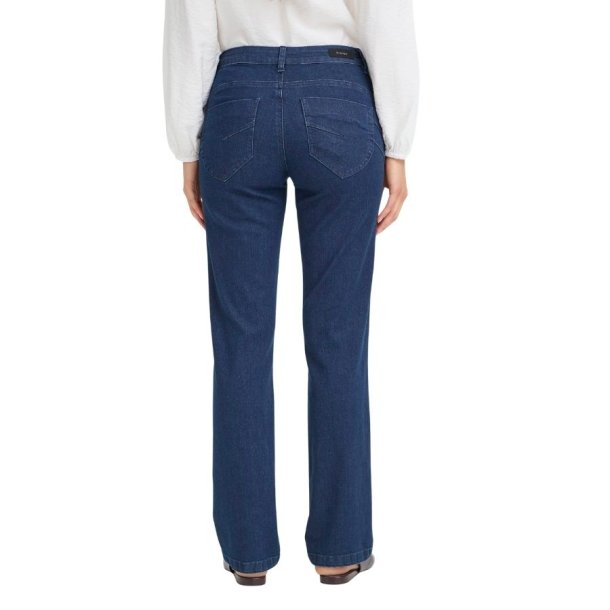 Fransa FRFRIDAE m�rkebl� jeans med let stretch