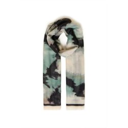 Fransa t�rkl�de med kunstnerisk print i gr�nne nuancer