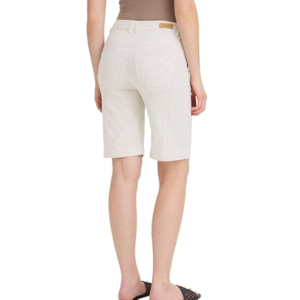 Fransa shorts med beige striber