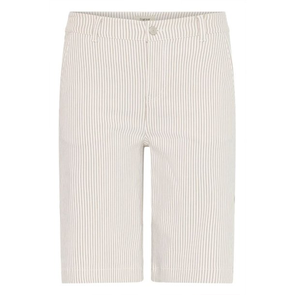 Fransa shorts med beige striber