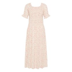 Fransa kjole med sm�blomstret print