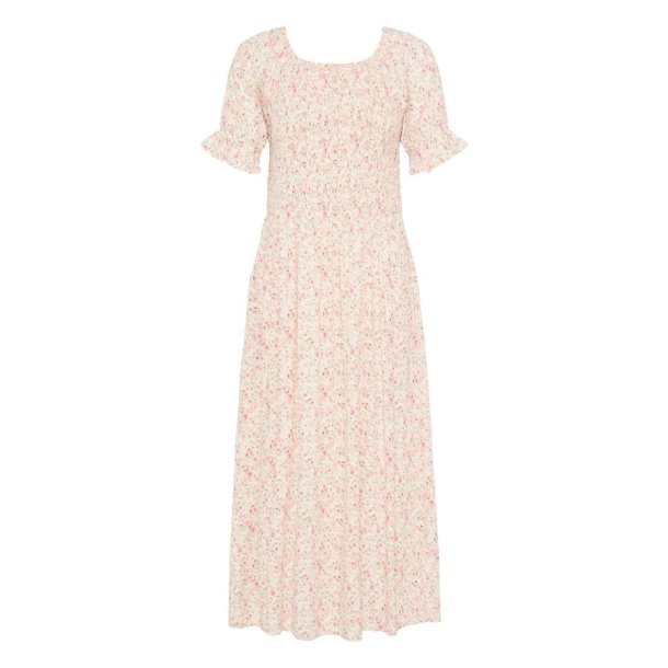 Fransa kjole med sm�blomstret print