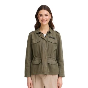 Fransa army gr�n bomuldsjakke med lommer