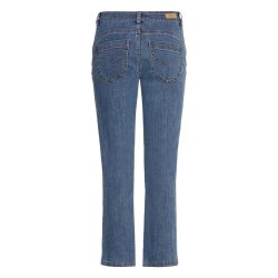 Fransa jeans bl� denim med lige ben