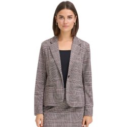 Fransa ternet blazer i brune og lyse nuancer