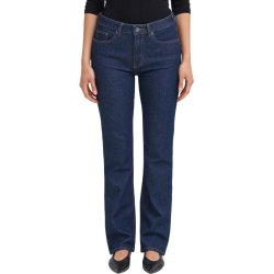 Fransa m�rkebl� damejeans med lige ben