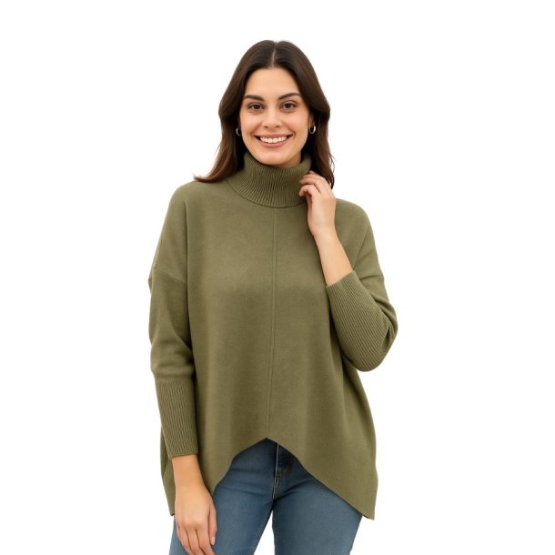 Happy Look Strikbluse - ONE SIZE