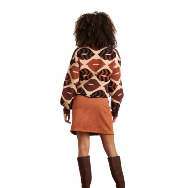 Smashed Lemon Strikbluse