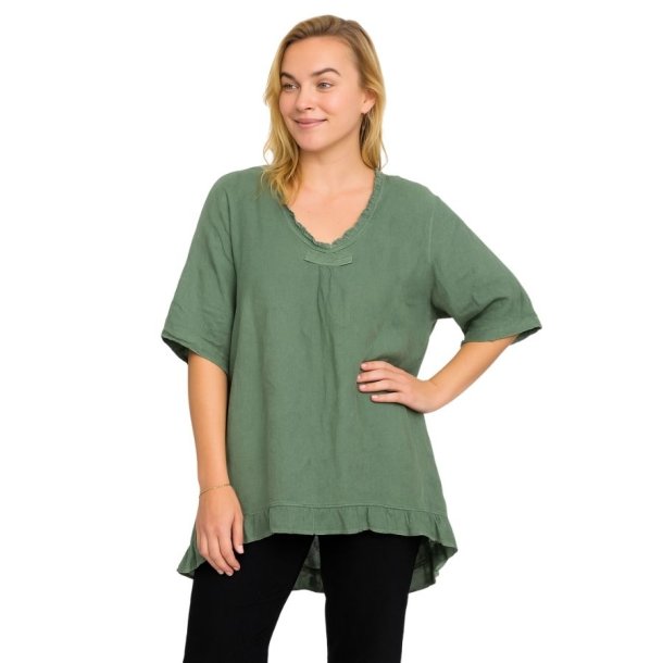 Lea &amp; Luc Khaki Tunika - One Size