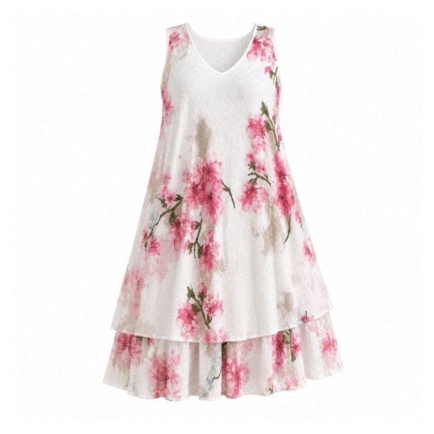 Chana Mod Kjole med Blomsterprint - ONE SIZE