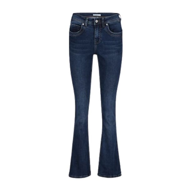 Red Button Babette jeans i m�rkebl� denim med bootcut