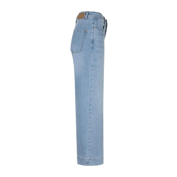 Red Button lysebl� jeans i stretch denim