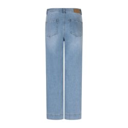 Red Button lysebl� jeans i stretch denim