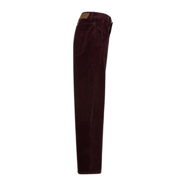 Red Button fl�jsbukser til dame i burgundy SRB5021