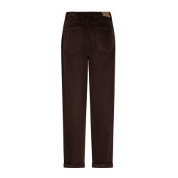 Red Button damebukser i m�rkebrun espresso SRB5049
