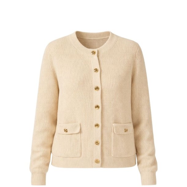 Beige cardigan fra FS Collection FS722